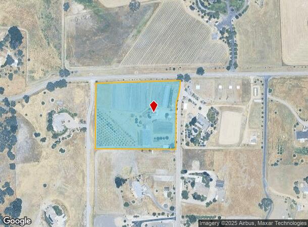  880 Climbing Tree Ln, Templeton, CA Parcel Map