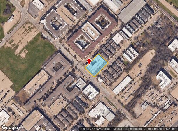 5908 Maple Ave, Dallas, TX Parcel Map