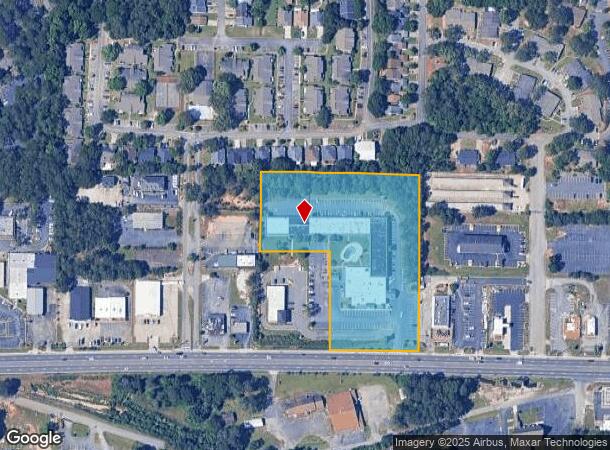 2024 Watson Blvd, Warner Robins, GA Parcel Map