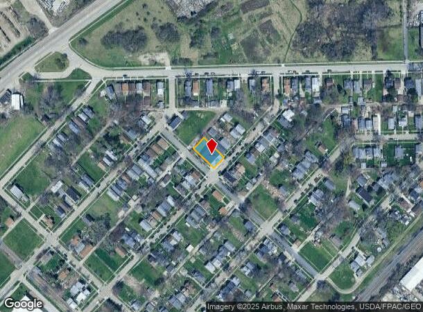2401 Valentine St, Toledo, OH Parcel Map