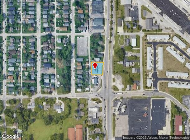 3418 S Emerson Ave, Beech Grove, IN Parcel Map