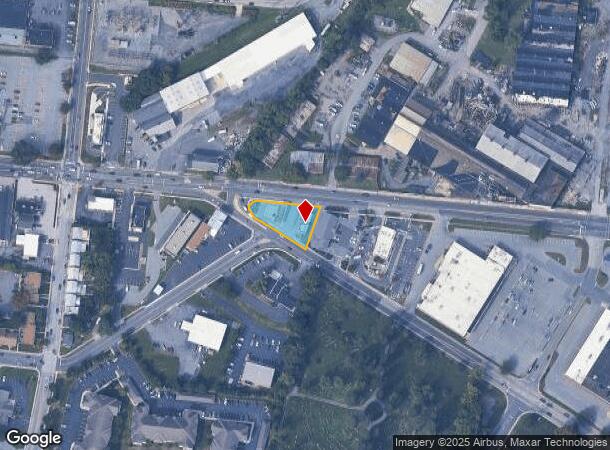  602 E High St, Carlisle, PA Parcel Map