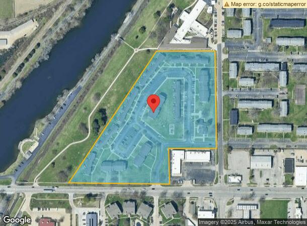  2502 W Springfield Ave, Champaign, IL Parcel Map