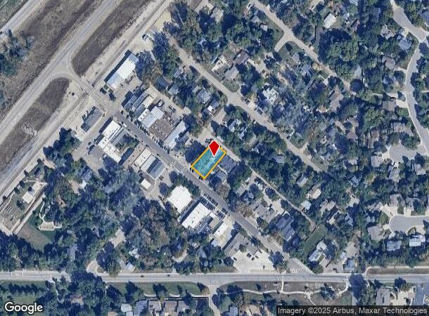  210 Franklin St, Niwot, CO Parcel Map