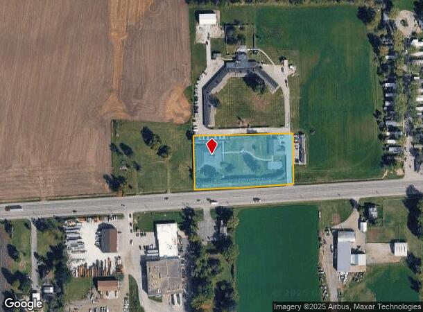  5486 W Us Highway 40, Greenfield, IN Parcel Map