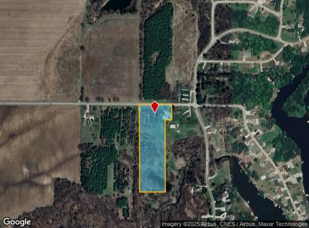  4735 W Ranger Rd, Perrinton, MI Parcel Map