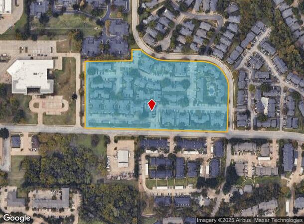 2301 L Don Dodson Dr, Bedford, TX Parcel Map