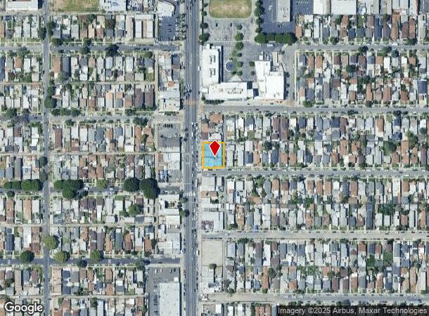  7420 S Central Ave, Los Angeles, CA Parcel Map