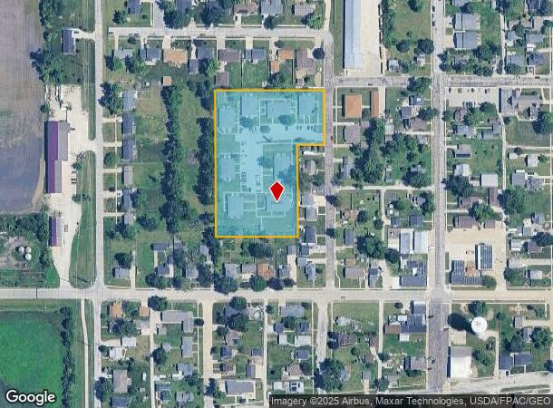 203 N 3Rd Ave, Huxley, IA Parcel Map