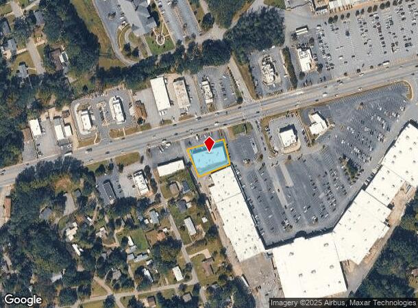 6121 Calhoun Memorial Hwy, Easley, SC Parcel Map