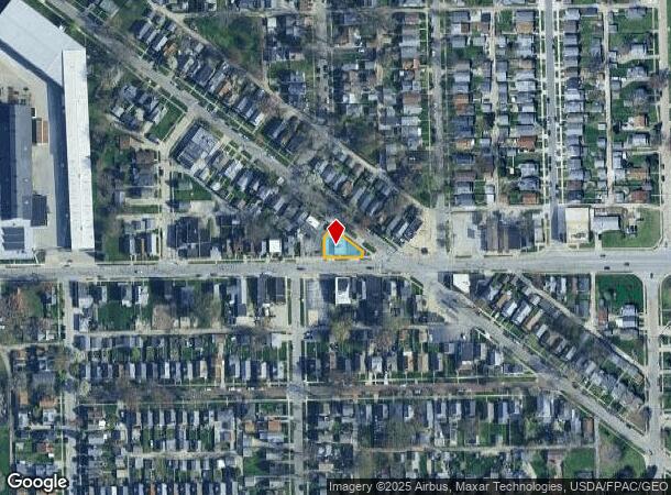  2011 Starr Ave, Toledo, OH Parcel Map