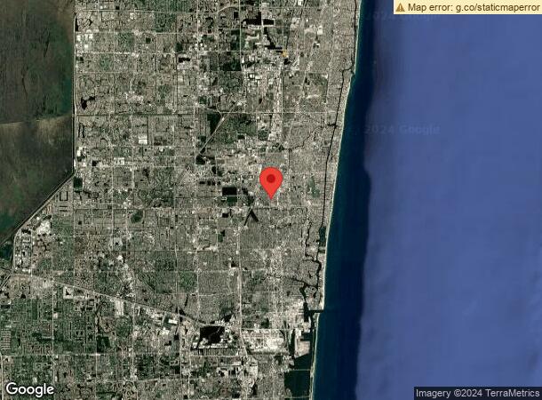  3400 N Andrews Ave, Oakland Park, FL Parcel Map