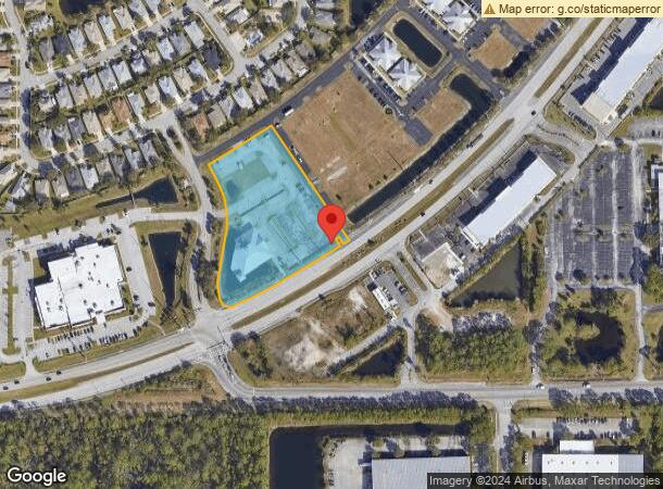  4052 W Eau Gallie Blvd, Melbourne, FL Parcel Map