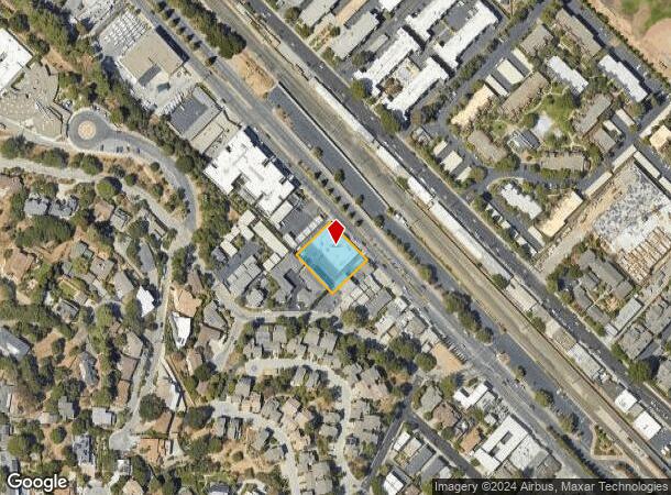  690 El Camino Real, Belmont, CA Parcel Map