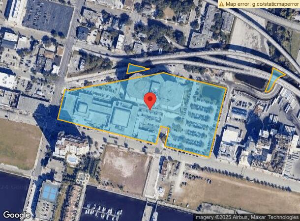  500 E Adams St, Jacksonville, FL Parcel Map