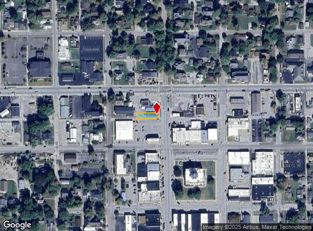  51 N Main St, Spencer, IN Parcel Map