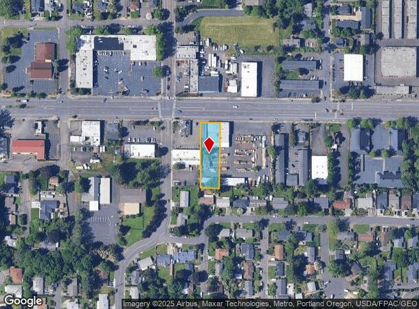 1070 E Powell Blvd, Gresham, OR Parcel Map
