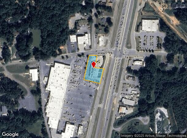 266 N Dixie Ave, Cartersville, GA Parcel Map