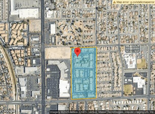  5250 Stewart Ave, Las Vegas, NV Parcel Map