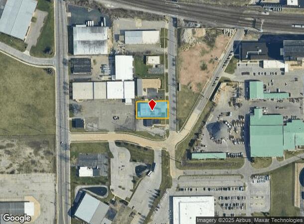  713 S Scott St, South Bend, IN Parcel Map