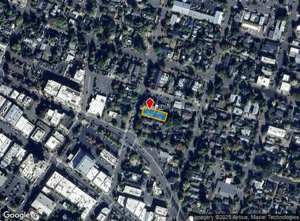 134 N 2Nd St, Ashland, OR Parcel Map