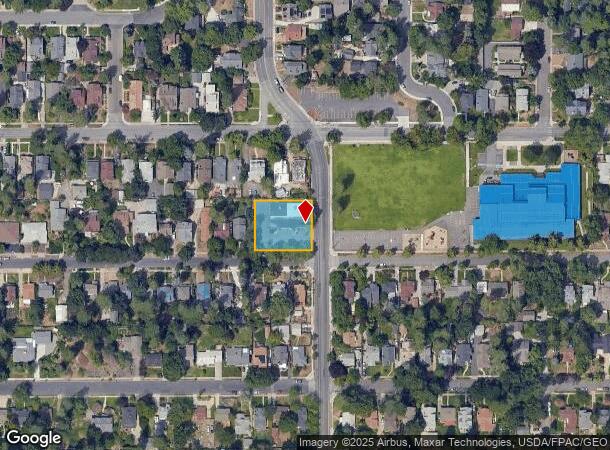  1424 S Bernard St, Spokane, WA Parcel Map