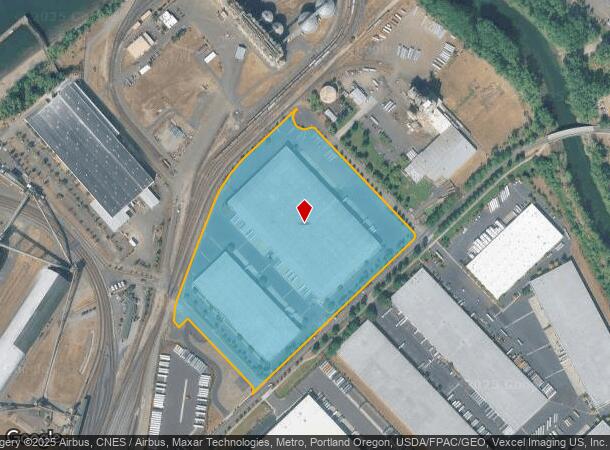  15670 N Columbia Blvd, Portland, OR Parcel Map