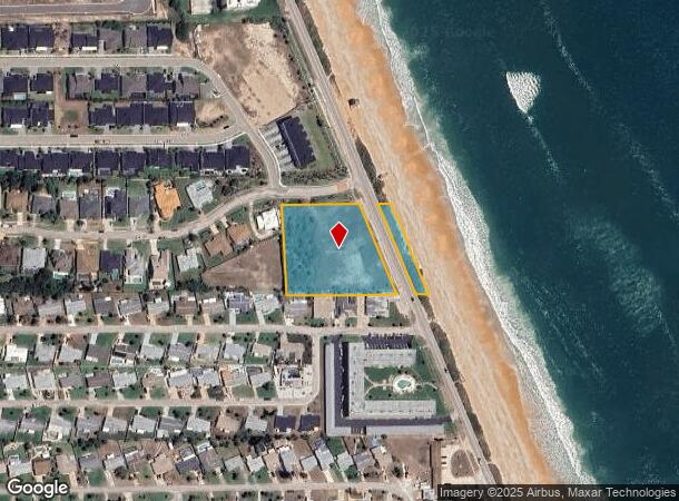  2120 Ocean Shore Blvd, Ormond Beach, FL Parcel Map