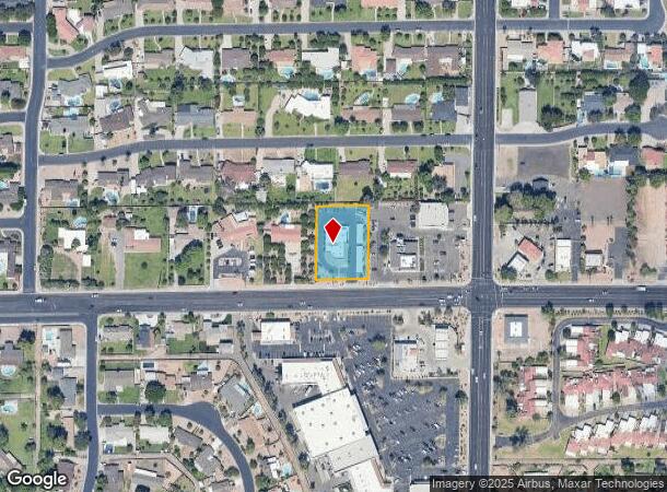 1930 E Brown Rd, Mesa, AZ Parcel Map