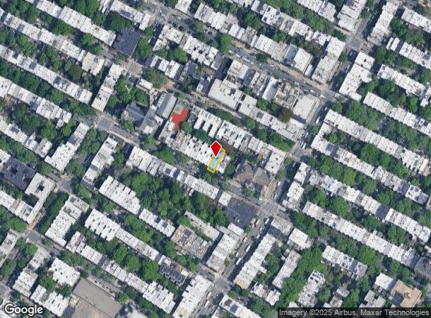  717 Carroll St, Brooklyn, NY Parcel Map