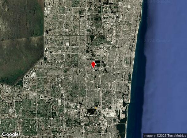  3001 Nw 30Th Way, Lauderdale Lakes, FL Parcel Map