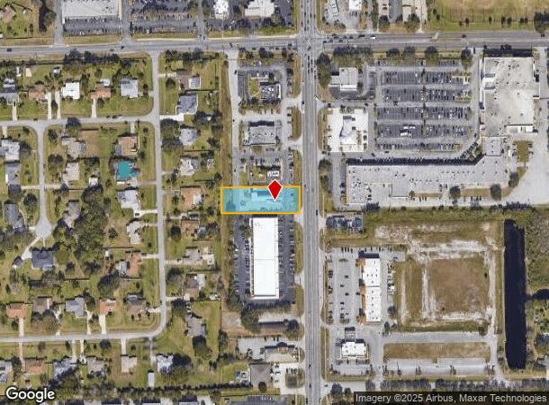  2414 N Wickham Rd, Melbourne, FL Parcel Map
