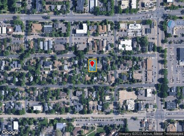 2216 Goss Cir, Boulder, CO Parcel Map