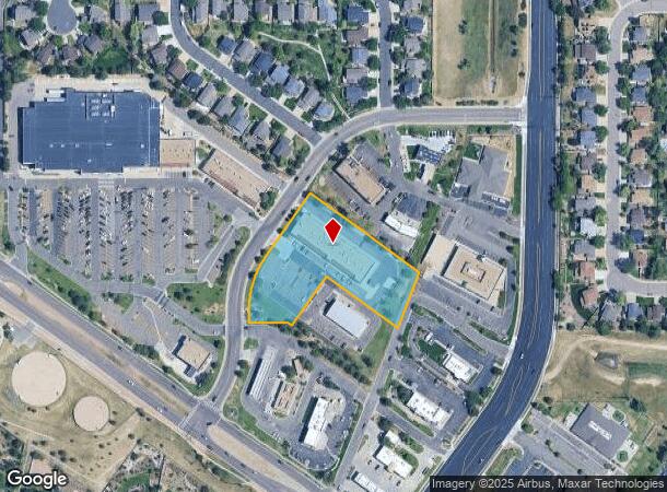  5616 S Gibraltar Way, Centennial, CO Parcel Map