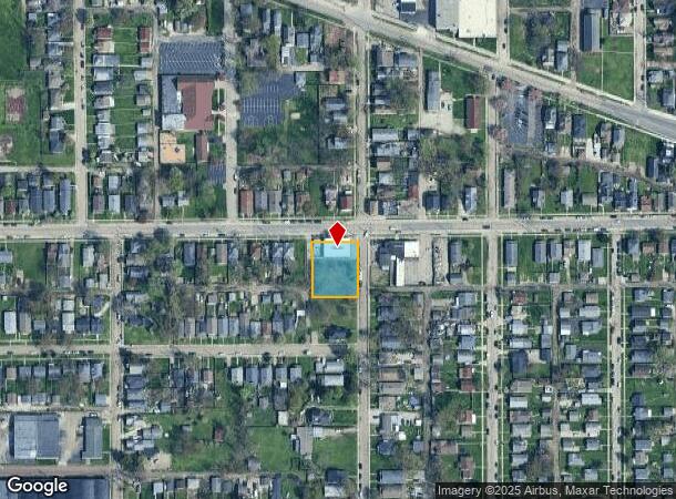 502 S Keystone Ave, Indianapolis, IN Parcel Map
