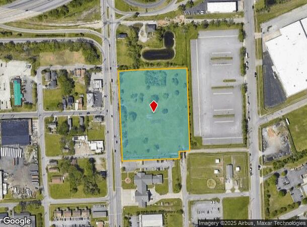  1415 Effingham St, Portsmouth, VA Parcel Map