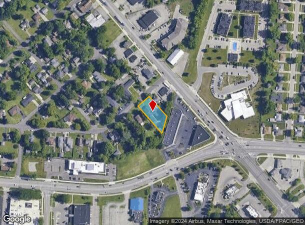  1830-1838 Roslyn Ave, Dayton, OH Parcel Map