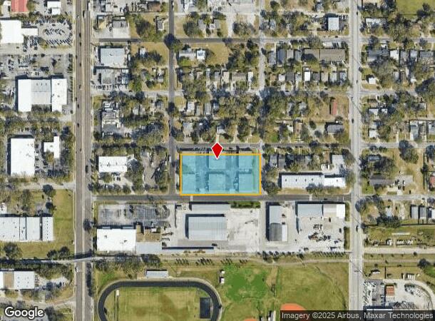  3215 Fairfield Ave S, Saint Petersburg, FL Parcel Map