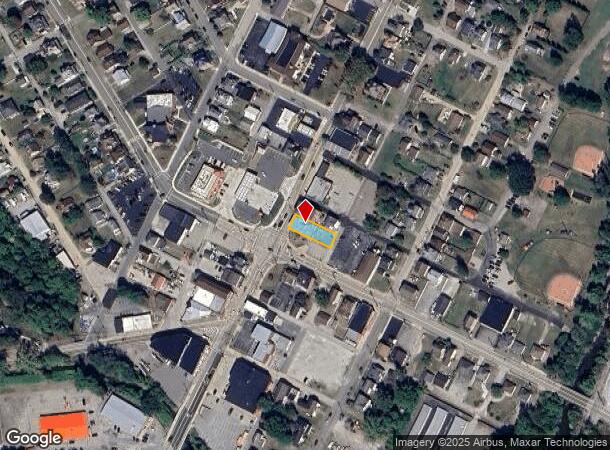  12 E Pike St, Houston, PA Parcel Map