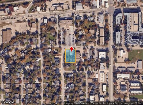 303 W Nash St, Grapevine, TX Parcel Map