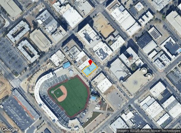  909 Fulton St, Fresno, CA Parcel Map