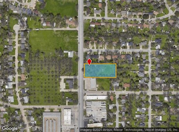  3406 N Beach St, Haltom City, TX Parcel Map