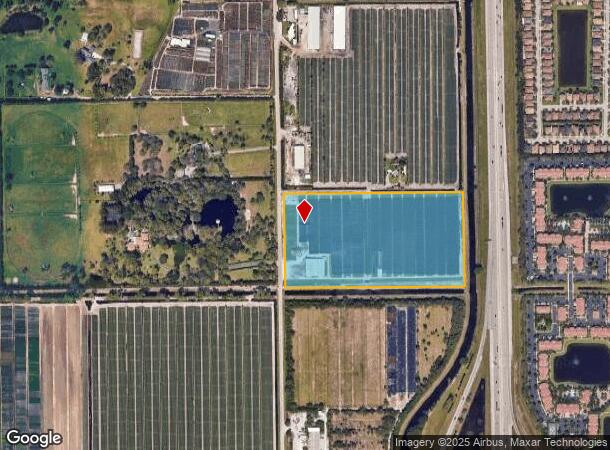 14437 Starkey Rd, Delray Beach, FL Parcel Map