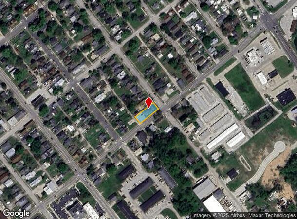  110 N 15Th St, Vincennes, IN Parcel Map