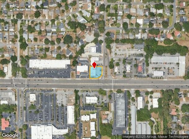 1108 Overcash Dr, Dunedin, FL Parcel Map