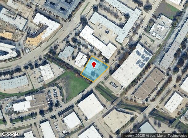  1819 Jay Ell Dr, Richardson, TX Parcel Map