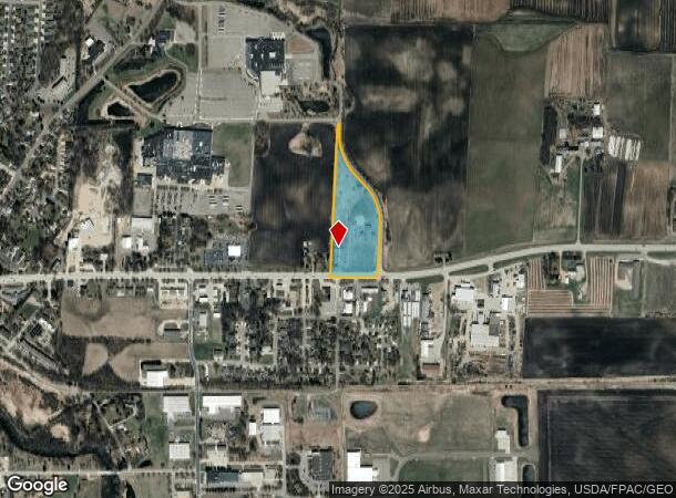 1115 Highway 7 E, Hutchinson, MN Parcel Map
