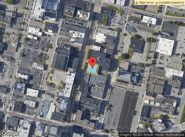  653 Main St, Buffalo, NY Parcel Map