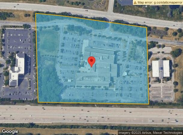  2611 Corporate West Dr, Lisle, IL Parcel Map