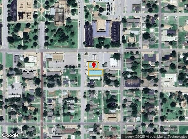  710 N State St, Weatherford, OK Parcel Map